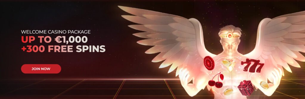 God of Casino Welcome Bonus - 100% up to €1000 + 300 Free Spins